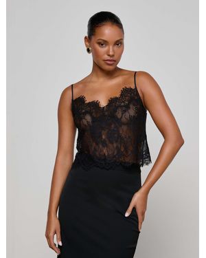 L'Agence Caraco En Dentelle Caylee, Noir