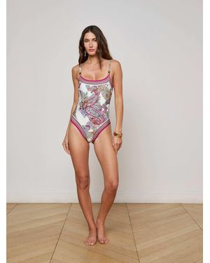 L'Agence Remi One-Piece Swimsuit - Pink