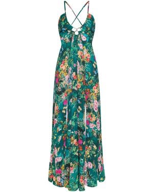 L'Agence 'Agence Geneva Cover-Up Dress - Green
