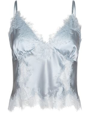 L'Agence Kimber Silk Lace Camisole - Blue