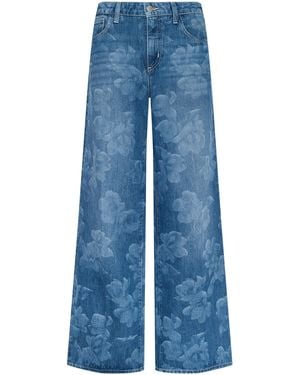 L'Agence Alicent Wide-Leg Jean - Blue