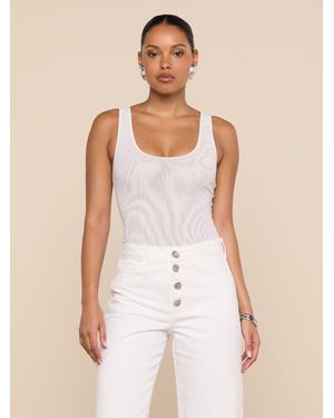 L'Agence Body En Maille Kalea En Blanc - Neutre