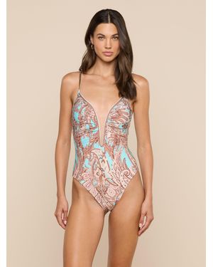 L'Agence 'Agence Lilou One-Piece Swimsuit - Natural