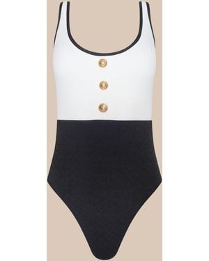 L'Agence 'Agence Mila One-Piece Swimsuit - Blue