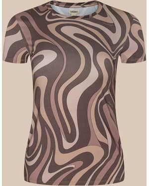 L'Agence Ressi Fitted T-Shirt - Pink