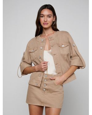 L'Agence Anouk Jean Jacket - Natural