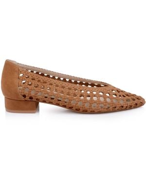 L'Agence Alsace Ballet Flat - Brown