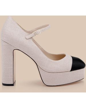 L'Agence Lilles Platform Pump - White
