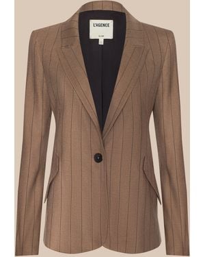 L'Agence Chamberlain Blazer - Brown