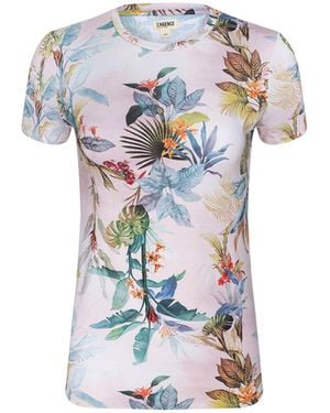 L'Agence Ressi Fitted T-Shirt - Blue