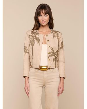 L'Agence Lian Beaded Jacket - Natural
