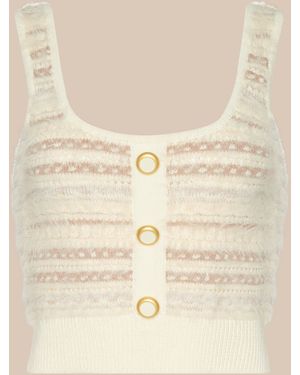 L'Agence Galene Tank Top - Natural