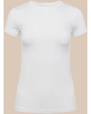 L'Agence Ressi Fitted Tee - White