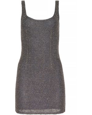 L'Agence Inori Beaded Mini Dress - Multicolor