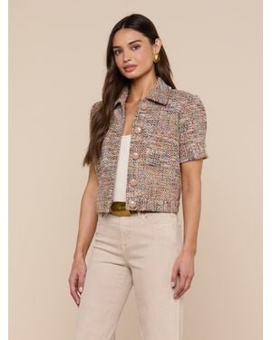 L'Agence Chita Tweed Jacket - Natural