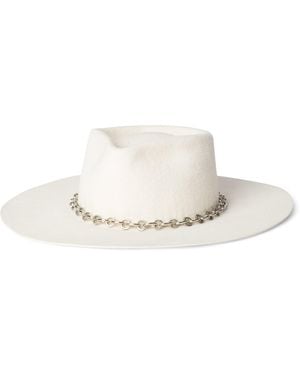 L'Agence Umbra Hat - White