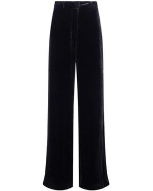 L'Agence Pilar Wide Leg Pant - Blue