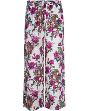 L'Agence Geraldine Cover-Up Pants - White