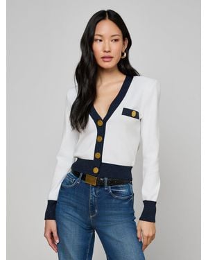 L'Agence Taya Cardigan - White