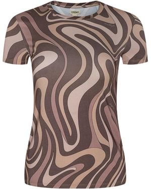 L'Agence Ressi Fitted T-Shirt - Pink