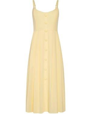 L'Agence Reanne Midi Dress - Natural