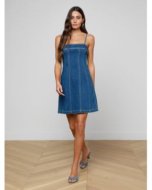 L'Agence Lorda Dress - Blue