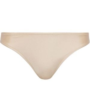 L'Agence Nicole Bikini Bottom - White