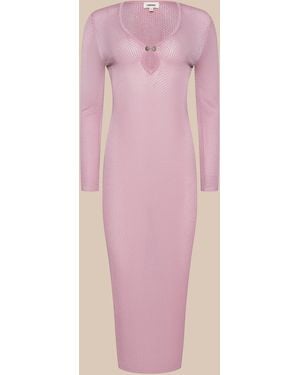 L'Agence Sydney Knit Dress - Pink