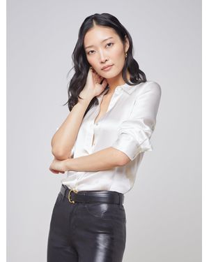 L'Agence Dani Blouse - White