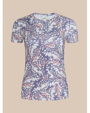 L'Agence Ressi Fitted T-Shirt - Natural