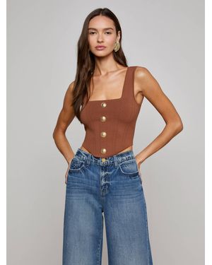L'Agence Saga Top - Blue