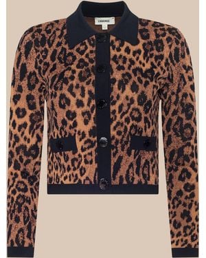 L'Agence Osiris Jacquard Cardigan - Multicolour