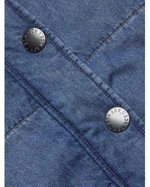 L'Agence Rola Puffer Vest - Blue