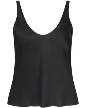 L'Agence Eddie Tank Top - Black