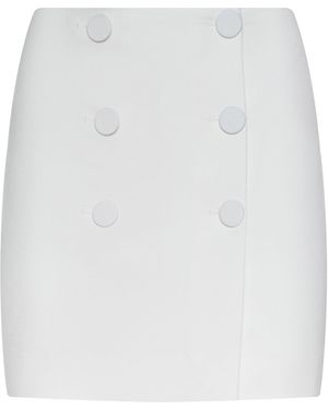 L'Agence Beah Mini Skirt - White