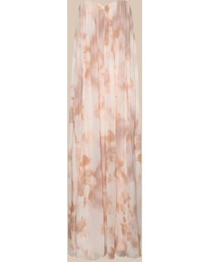 L'Agence Raine Strapless Gown - Natural