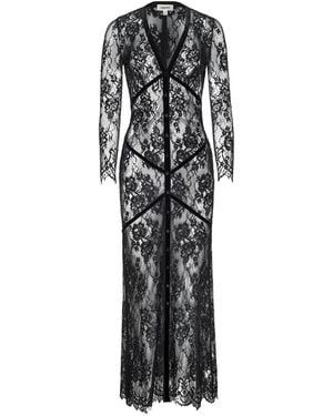 L'Agence 'Agence Poesy Lace Maxi Dress - Black