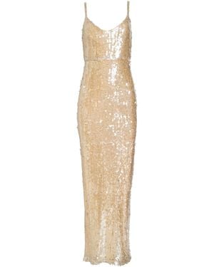 L'Agence Karma Sequin Maxi Dress - Multicolour