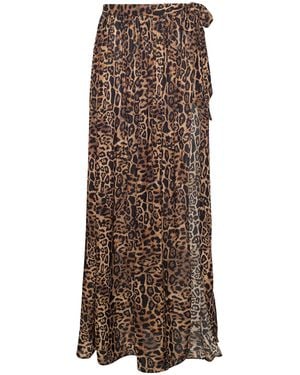 L'Agence Klaire Cover-Up Skirt - Multicolor