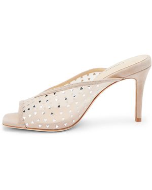 L'Agence Germain Open Toe Mule - White