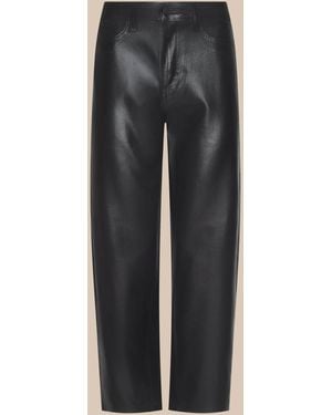 L'Agence Mallis Coated Bow-Leg Jean - Multicolor