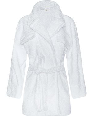 L'Agence Caterina Cover-Up Robe - White