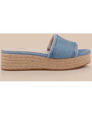 L'Agence Ramani Platform Espadrille - Blue