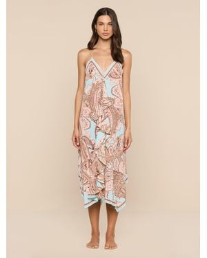 L'Agence Elise Cover-Up Dress - Natural