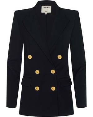 L'Agence Cambrie Oversized Blazer - Black