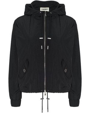 L'Agence Miro Hooded Windbreaker - Blue