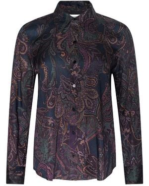 L'Agence 'Agence Ellery Button-Down Shirt - Blue