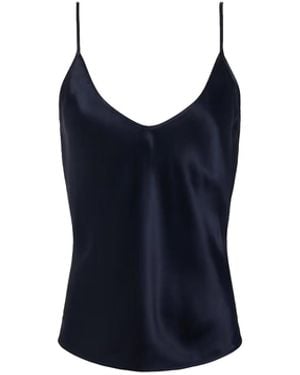 L'Agence Lexi Silk Camisole - Blue