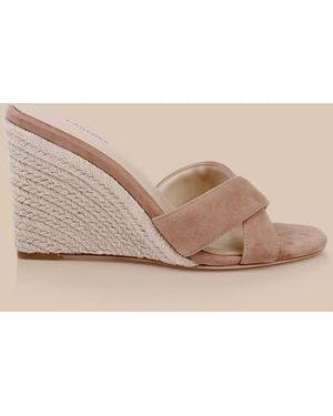 L'Agence Rosaline Wedge Espadrille - Pink