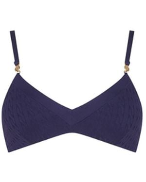 L'Agence 'Agence Playa Bikini Top - Blue